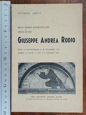 VITTORIO APRILE - BIOGRAFIA SERVO DI DIO GIUSEPPE ANDREA RODIO 1963 LOCOROTONDO