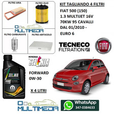 TAGLIANDO 4 FILTRI OLIO