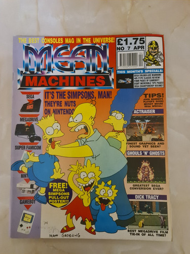 Mean machines magazine - machines, issue