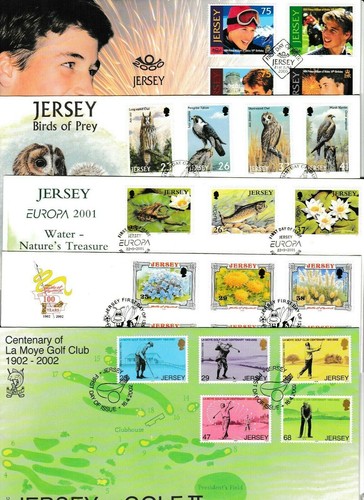 Jersey first day covers 2000 - first,