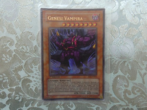 Carta genesi vampira - vampira, ygo