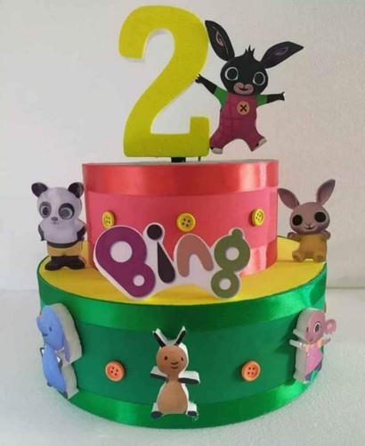 Torta scenografica bing - torta,