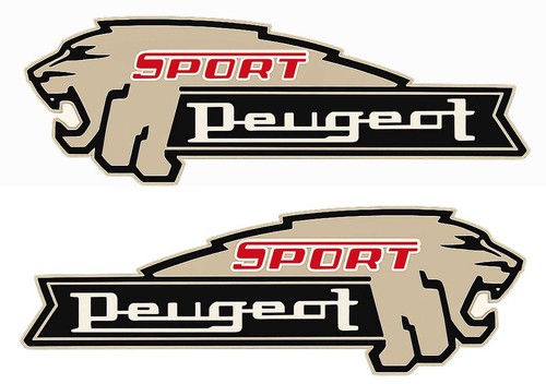 Sticker logo peugeot sport - 2, x
