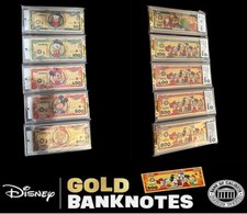 5 Gold Banknotes GADGET Panini