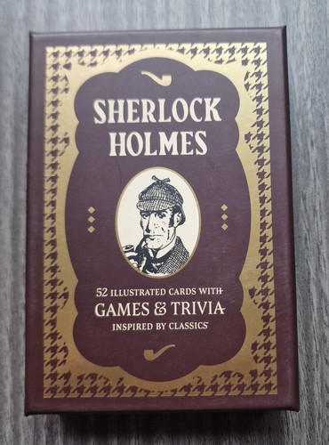 Sherlock holmes card and - -,