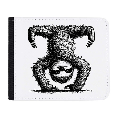 Portafoglio handstand sloth - portafoglio, sloth'