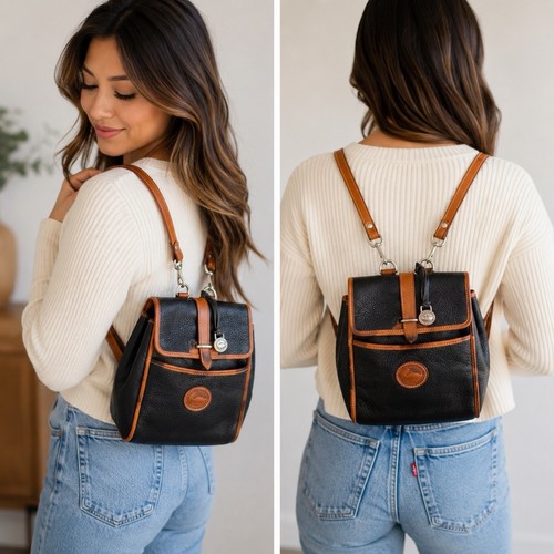 Mini zaino vintage dooney - zaino, &