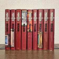 MONSTER versione completa vol.1-9 set completo manga libro di seconda mano Naoki Urasawa