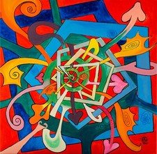 Dipinto ad olio su tela