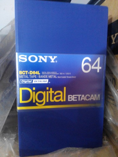Cassetta digitale betacam sony - digitale,