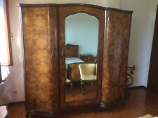 camera completa in radica di noce anni 50