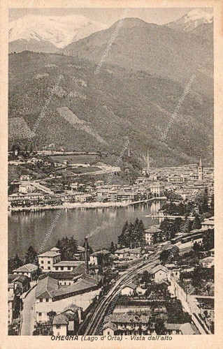 Es16 postcard omegna - es16, omegna,