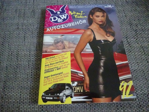 Catalogo auto tuning 1992 - tuning, d&w