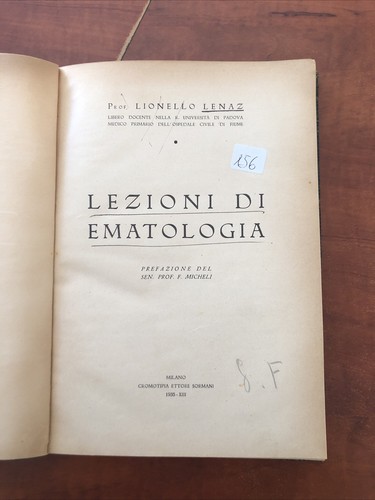Lenaz lezioni ematologia - di,