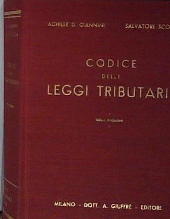 Giannini codice delle - giannini,