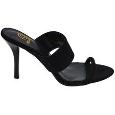 Sandalo donna tacco aperto