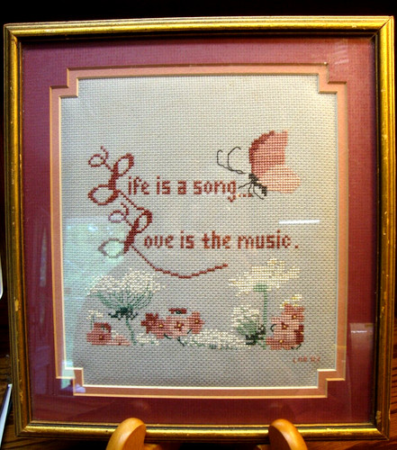 Quadro vintage punto - , da