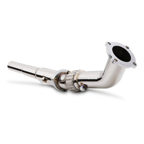 Tubo scarico anteriore inox - anteriore, 3"