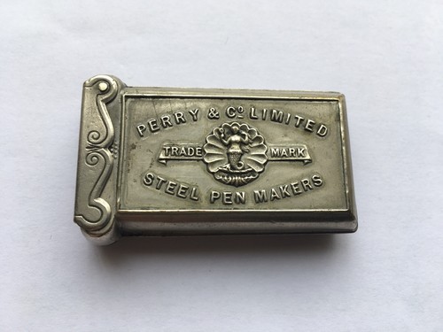 C1887 perry ltd steel pen - steel,