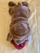 Peluche Cane Gigante Con Cuore