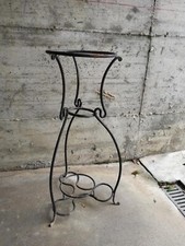 porta vaso ferro battuto original epoca antico fioriera ombrelli catino giardino