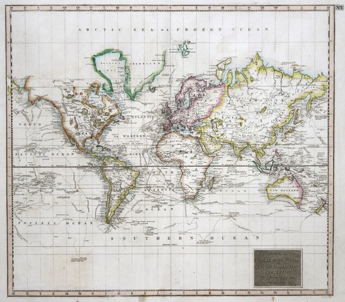 Cartina del mondo originale - cartina,