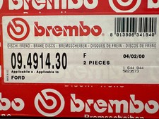 09491430 coppia dischi freno