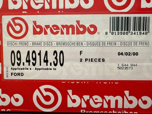 09491430 coppia dischi freno