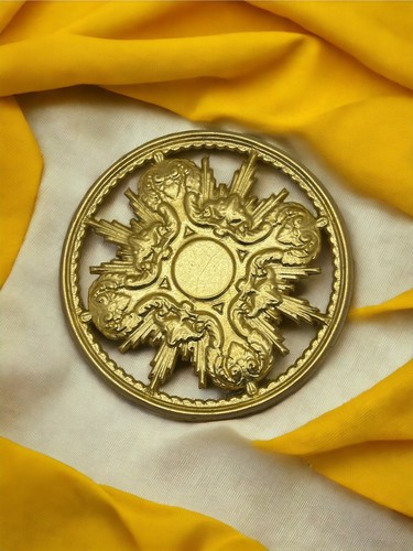 Aureola traforata legno - aureola, cm