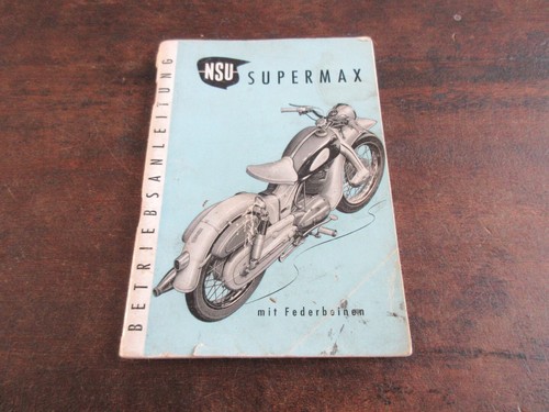 Nsu supermax con sospensioni - nsu,