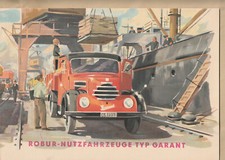 Brochure DDR Robur veicoli