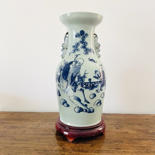 Antico vaso cinese - vaso, porcellana