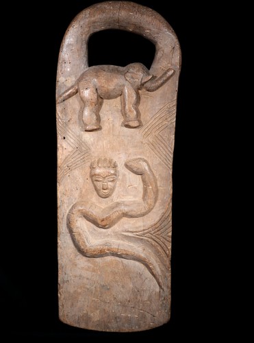 Arte africano antica tavola - arte,