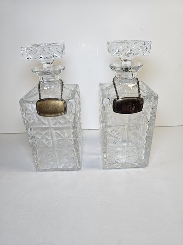 Coppia decanter per liquori - decanter,