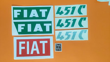 Adesivi decalcomanie fiat - adesivi,