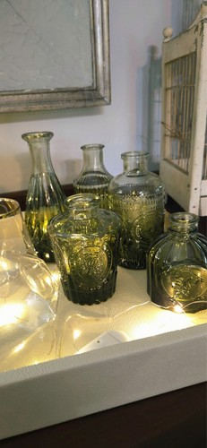 Vaso bocciolo vetro - vaso,