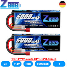 2x Zeee 2S batteria Lipo