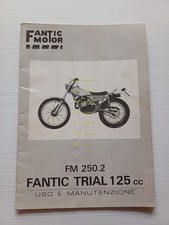Fantic Motor Trial 125 FM 250.2 1982 manuale uso manutenzione originale
