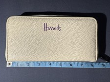 NWOT Harrods Cream Wallet with
