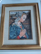 Quadro punto croce cucito a