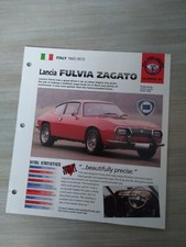 Lancia FULVIA ZAGATO IMP Spec