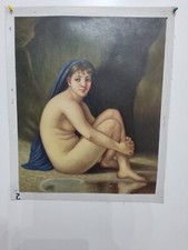 Quadro dama Scena Nudo Dipinto