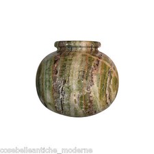 Vase Onyx Emerald Marble Centrotavola Vaso Onice Smeraldo CLASSIC HOME DESIGN