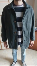 Giacca vera pelle vintage uomo