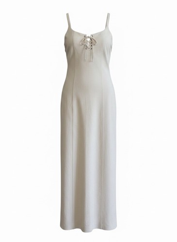 Abito midi zara con lacci - zara,
