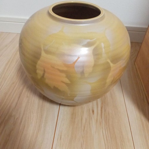 Vaso giapponese kutani - kutani, ware