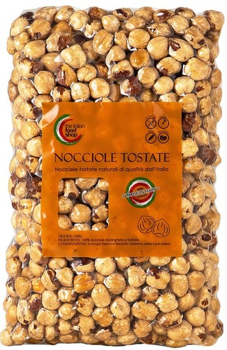 Nocciole tostate italiane - nocciole,