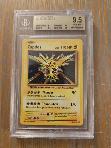 Zapdos holo bgs 5 - #42,