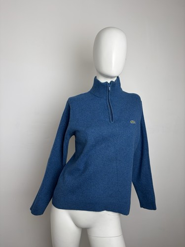 Maglioncino lacoste blu donna - lacoste,