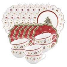 Villeroy & Boch Toy's Delight Set da caffè bianco 18 pezzi